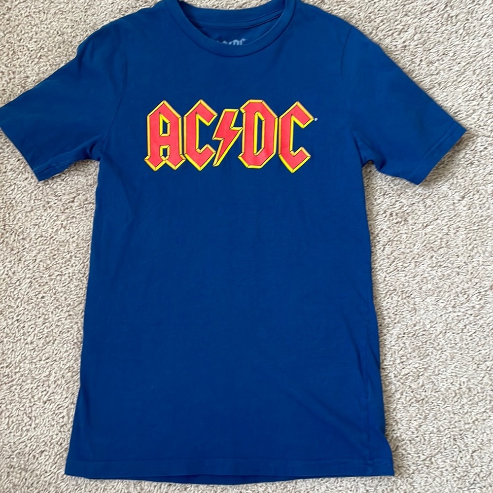 💙AC/DC blue T shirt